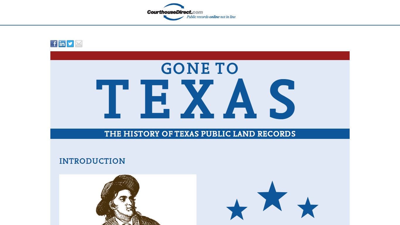 CourthouseDirect.com | Gone To Texas | Texas Land Records